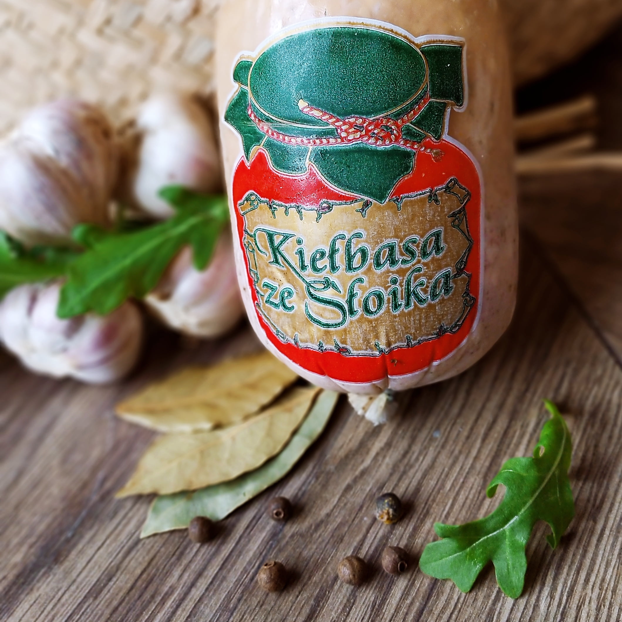 Kiełbasa ze słoika - klasyczna mielonka, z odrobiną galaretki, z przyprawami do kupienia w Toruniu w Spiżarni Wędlin Toruń.